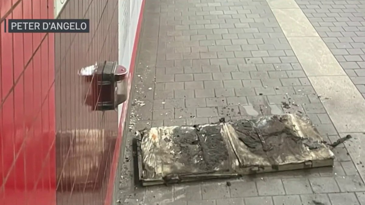 Video Shows Ceiling Panel in MBTA Station Nearly Hit Rider – NBC Boston