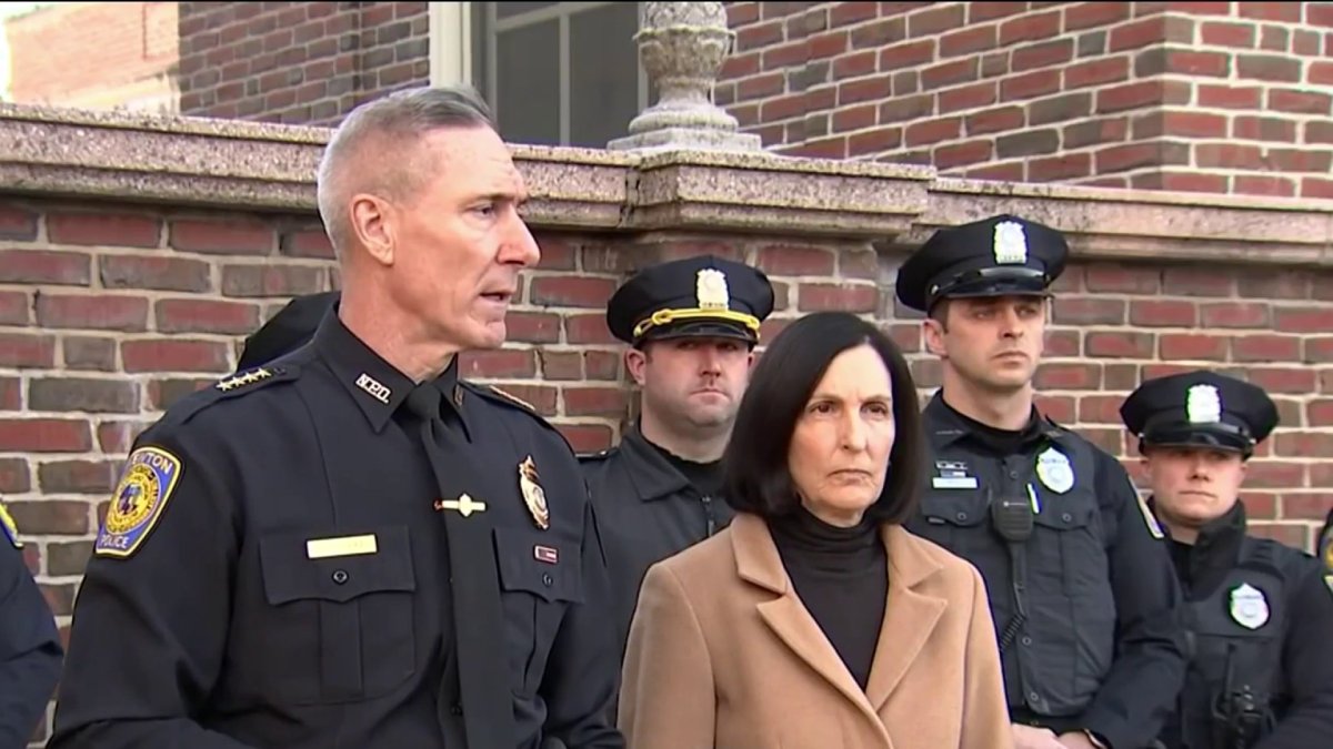 Man Accused of Attacking Newton Officers Appears in Court NBC Boston