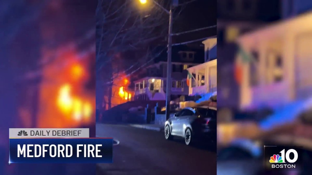 Medford Home Catches Fire Overnight NBC Boston