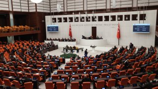 A general view of the Turkish Grand National Assembly