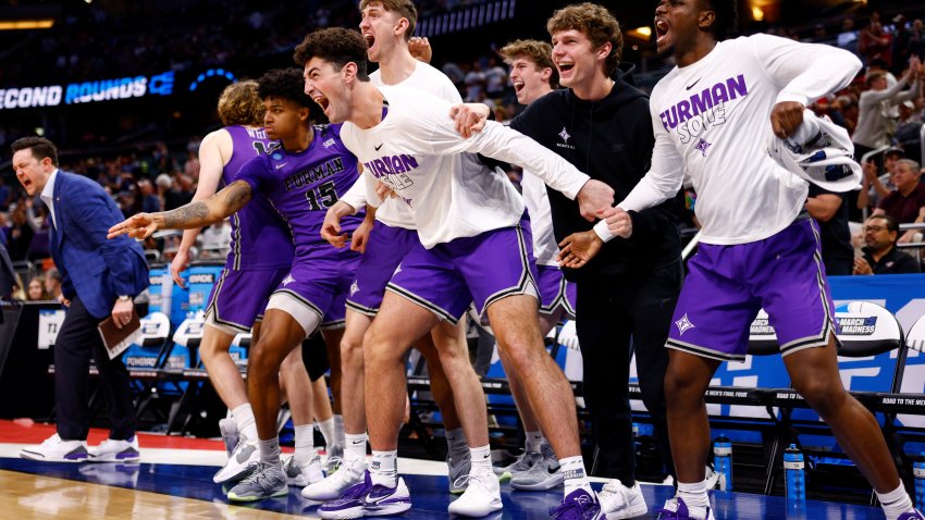 No. 13 Furman Upsets No. 4 UVA, Gets First Tourney Win in 4 Decades
