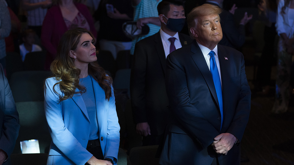 Hope Hicks Meets With NY Prosecutors Investigating Trump