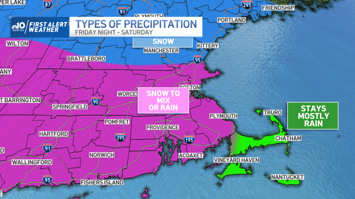 Boston MA Snow Storm Tonight: Snowfall Totals, Storm Timing – NBC Boston