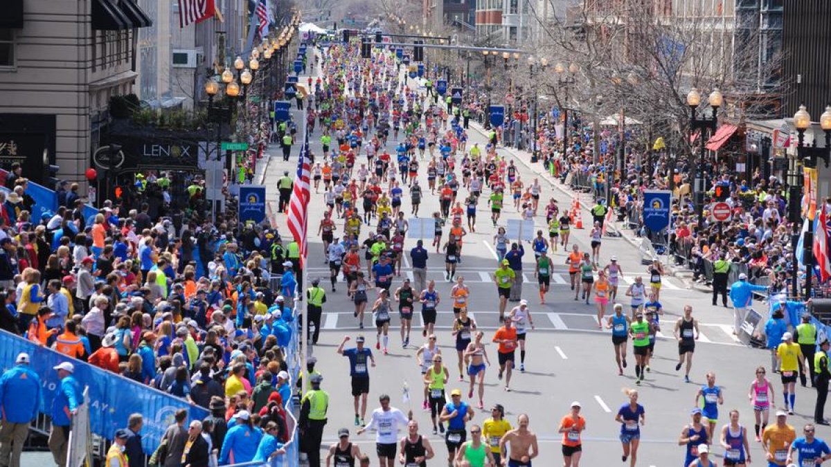 Red Sox Unveil New Boston Marathon-Themed Uniforms For Patriots