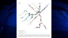 A map of speed restrictions in place on the MBTA subways and trolleys as of Thursday, March 23, 2023.