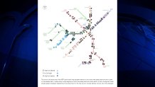 A map of speed restrictions in place on the MBTA subways and trolleys as of Thursday, March 23, 2023.