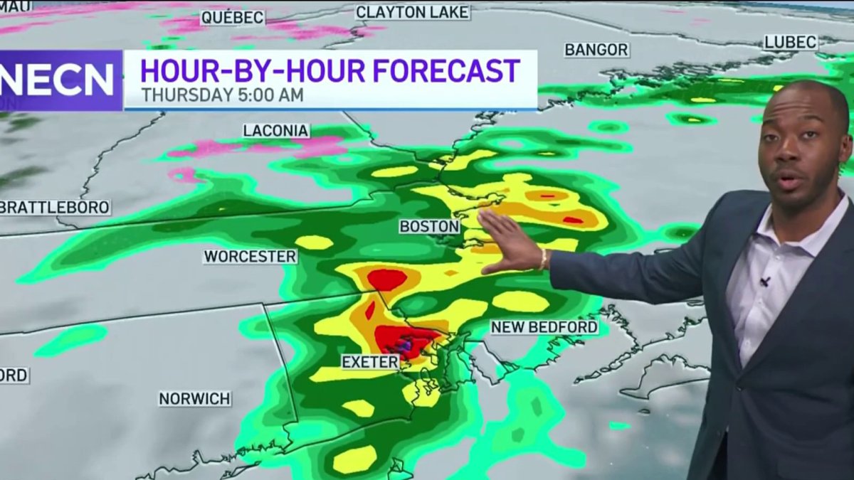 Forecast: Sprinkles Possible in Precursor to Thursday Rain – NBC Boston
