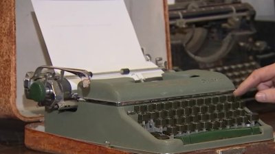 Typewriter Shop Owner Receives Gift From Tom Hanks