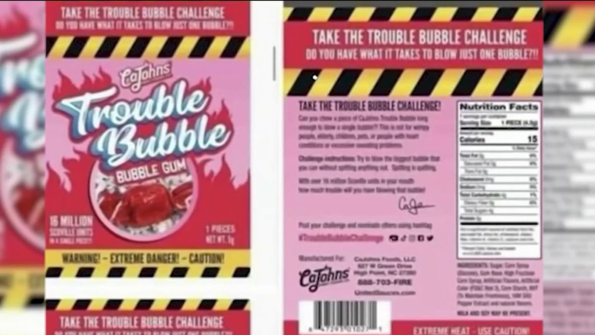 Trouble Bubble' Challenge Sends 10 to Hospital