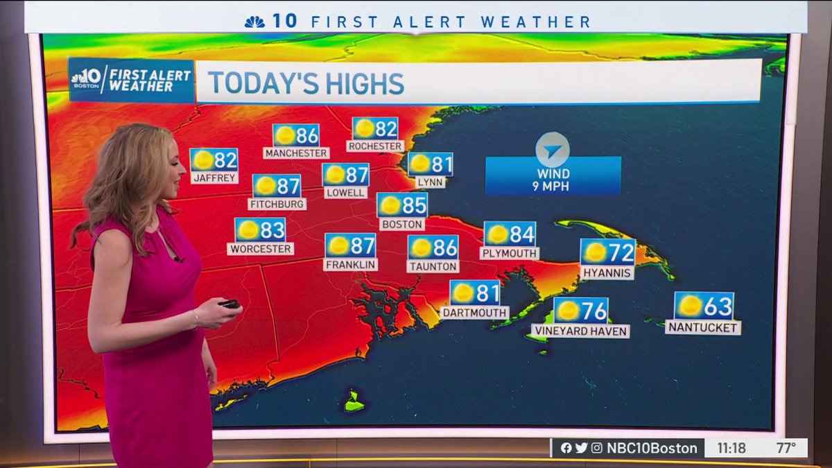 First 80 Degree Day of the Year in Boston – NBC Boston