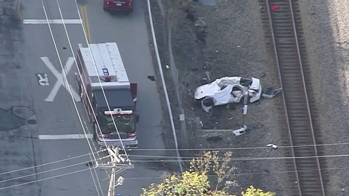 Crash Involving Car and Train in Abington Leaves 1 Dead NBC Boston