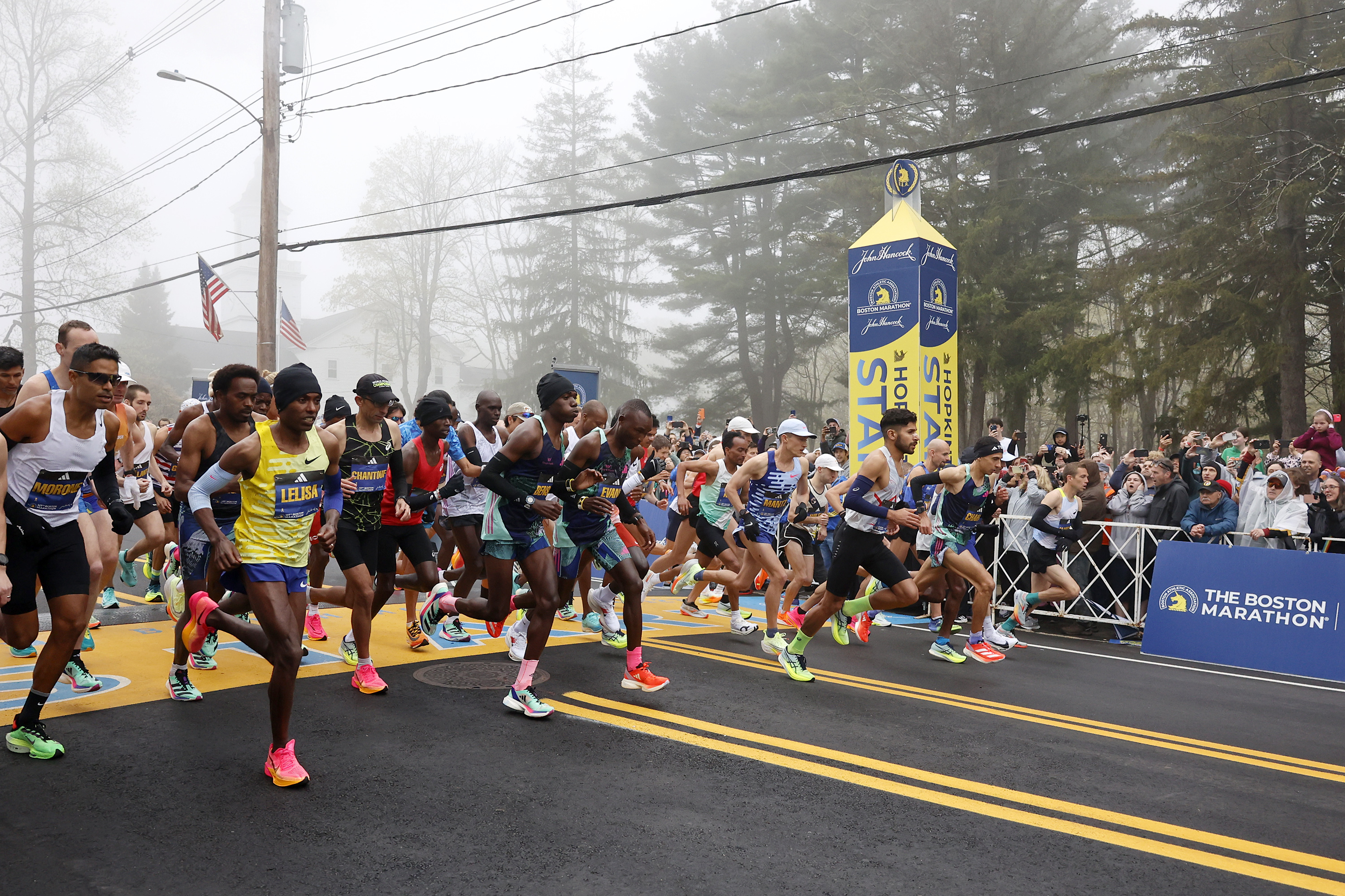 Boston Marathon Photo Finish Line World Series 2013 Trophy 16x20 - New  England Picture