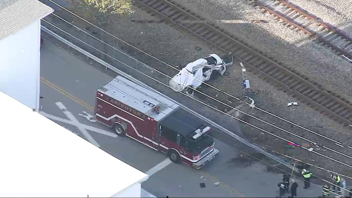 Abington MA Train Accident Driver Killed by MBTA Commuter Rail NBC Boston