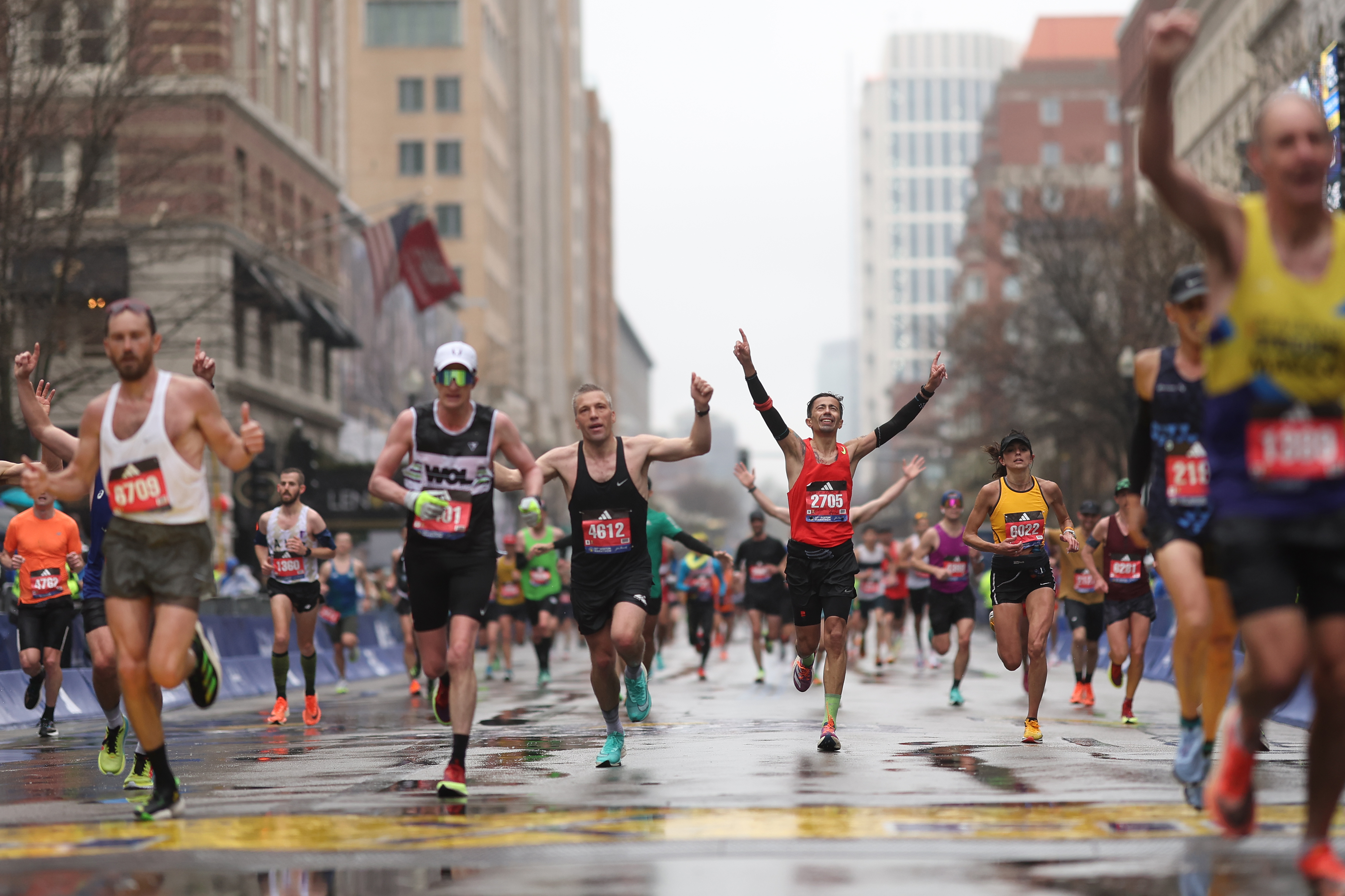 Boston Marathon Photo Finish Line World Series 2013 Trophy 16x20 - New  England Picture