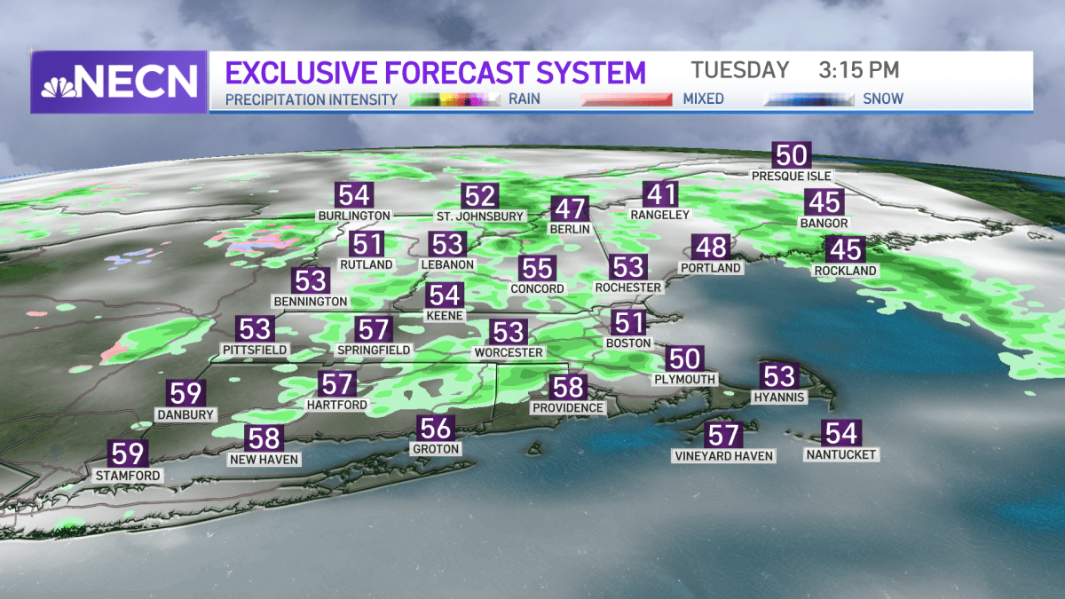 Boston MA Weather Today: Partly Sunny This Morning, Then Showers This ...