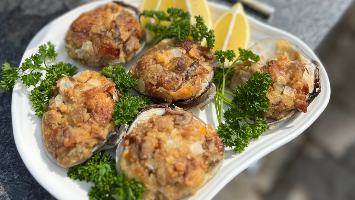 Baked Stuffed Clams (Stuffies) Recipe