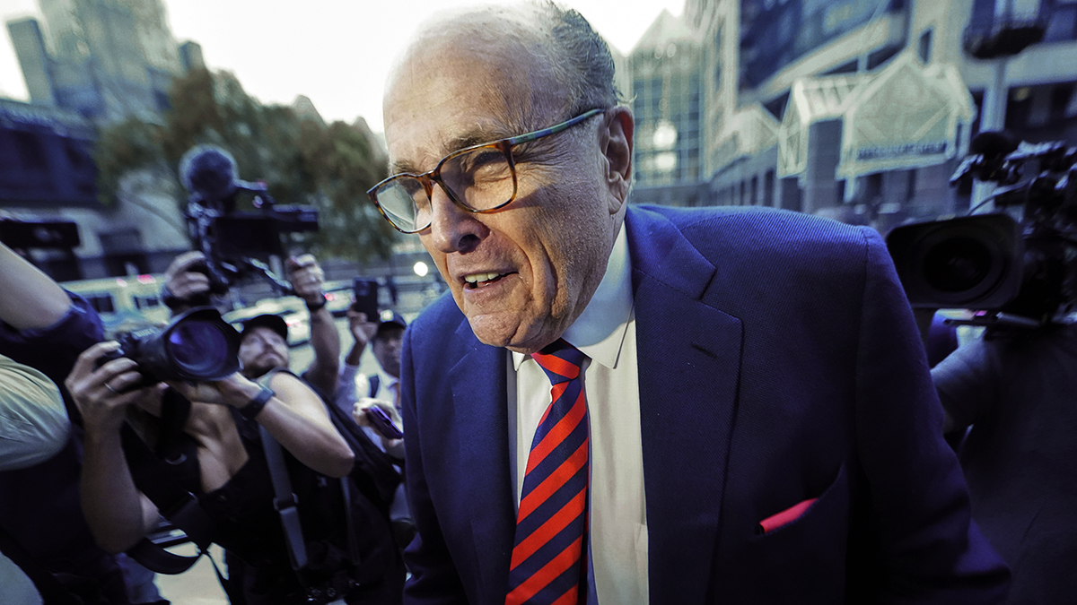 Rudy Giuliani owes nearly $550K in unpaid taxes, IRS says
