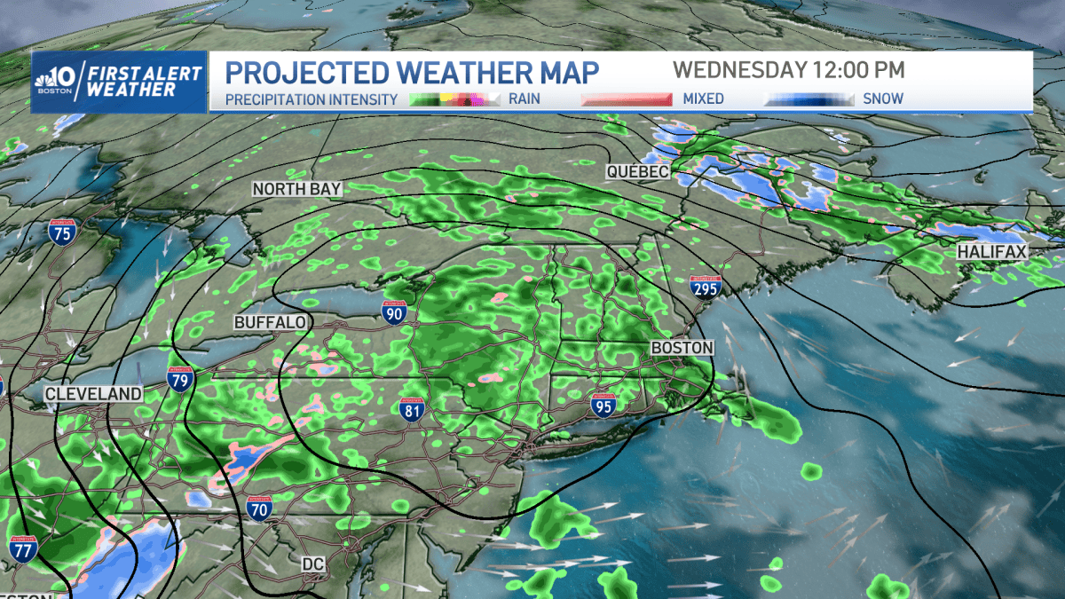 Boston MA Weather: More Rain Coming This Week, Flooding in New England ...