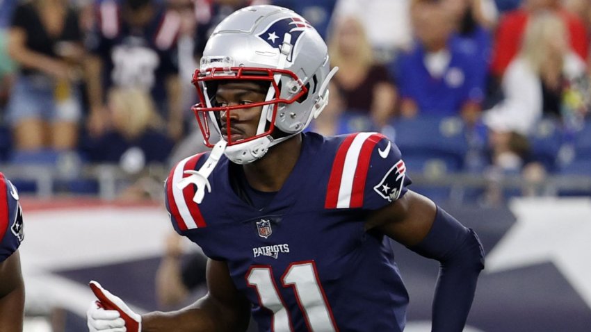 Patriots wide receiver Tyquan Thornton