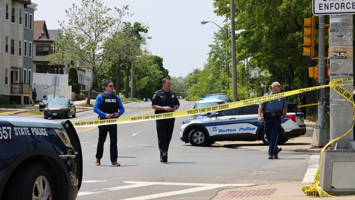 Gallivan Boulevard Dorchester Shut Down After Gunfire NBC Boston