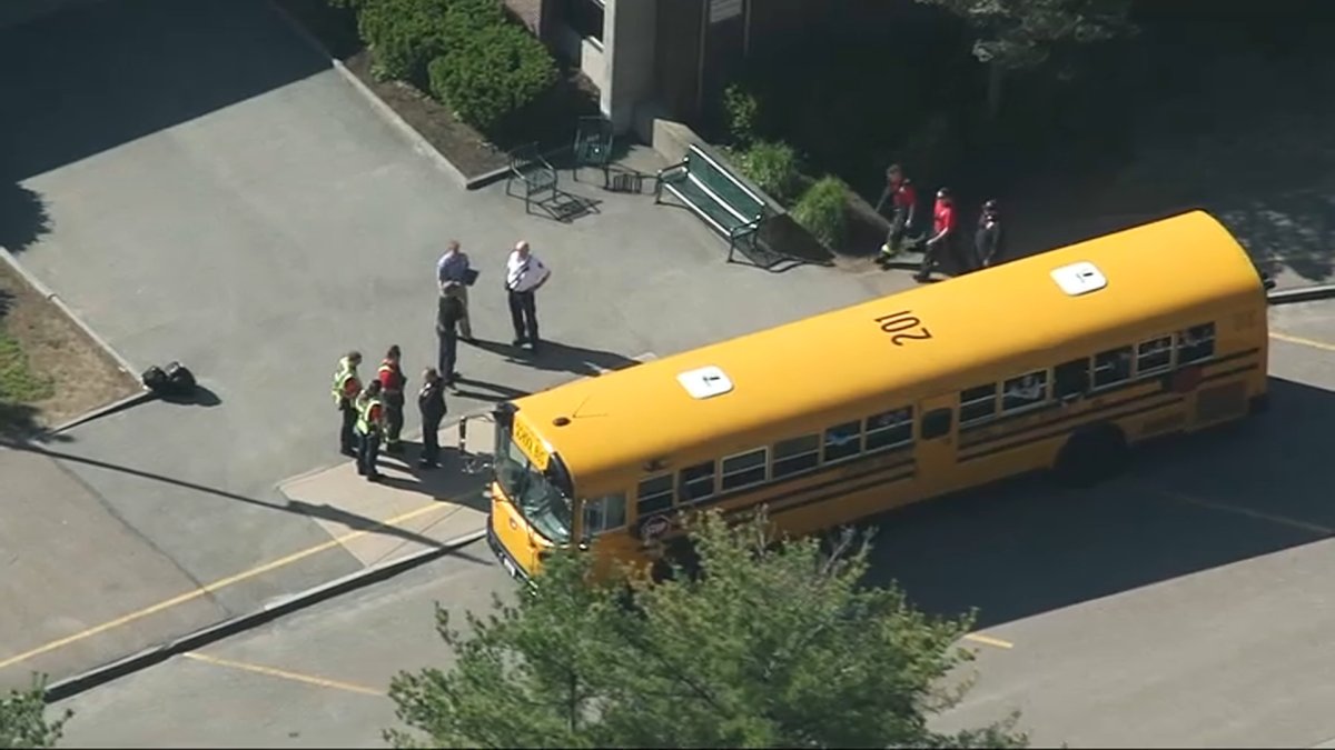 Concord MA School Bus Crash Today NBC Boston