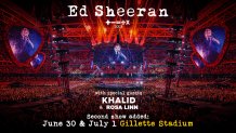 ed sheeran tour gillette