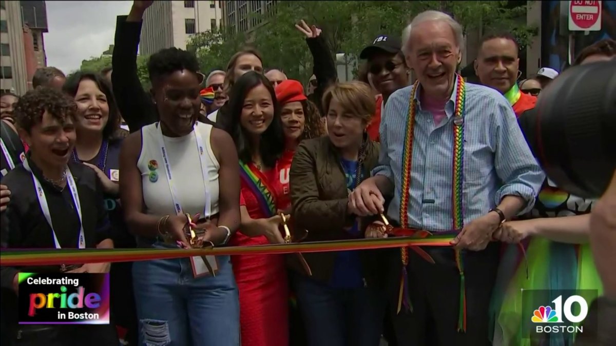 Video Boston Pride for the People Parade Begins NBC Boston