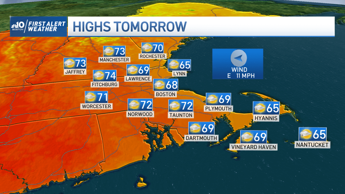 New England Fathers Day Weekend forecast Rain this weekend NBC Boston