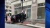 SUV Crashes Into Building in Back Bay