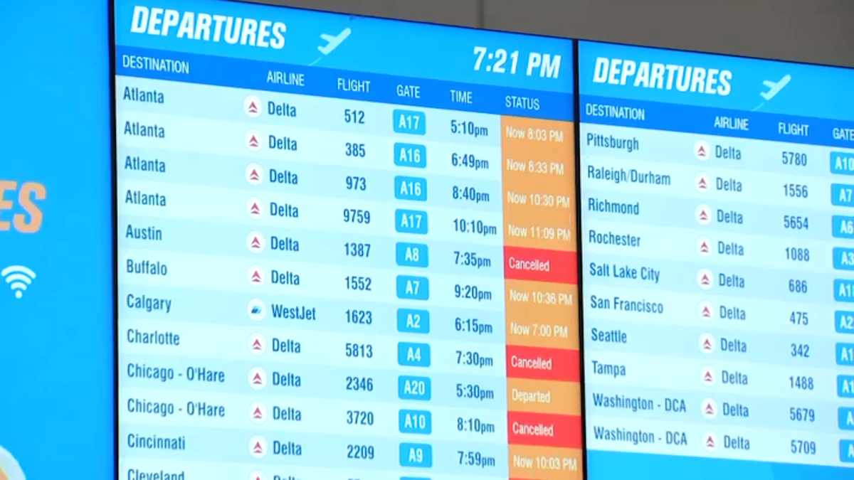 Is my flight on time?  – NBC Boston