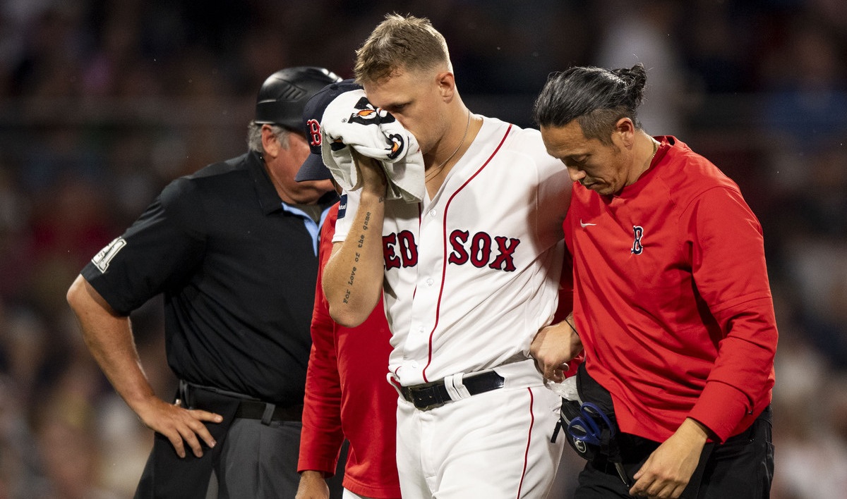 Jumbotron captures young Red Sox fan's meltdown after brother