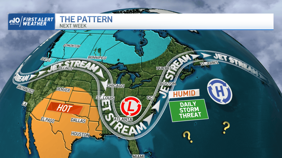 Boston MA weather today: chance of passing shower, cooler temps – NBC ...