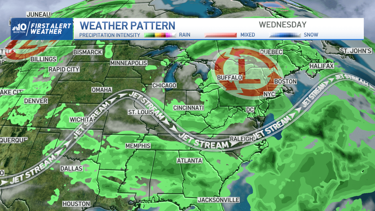 Boston MA weather How much rain is coming this week in New England