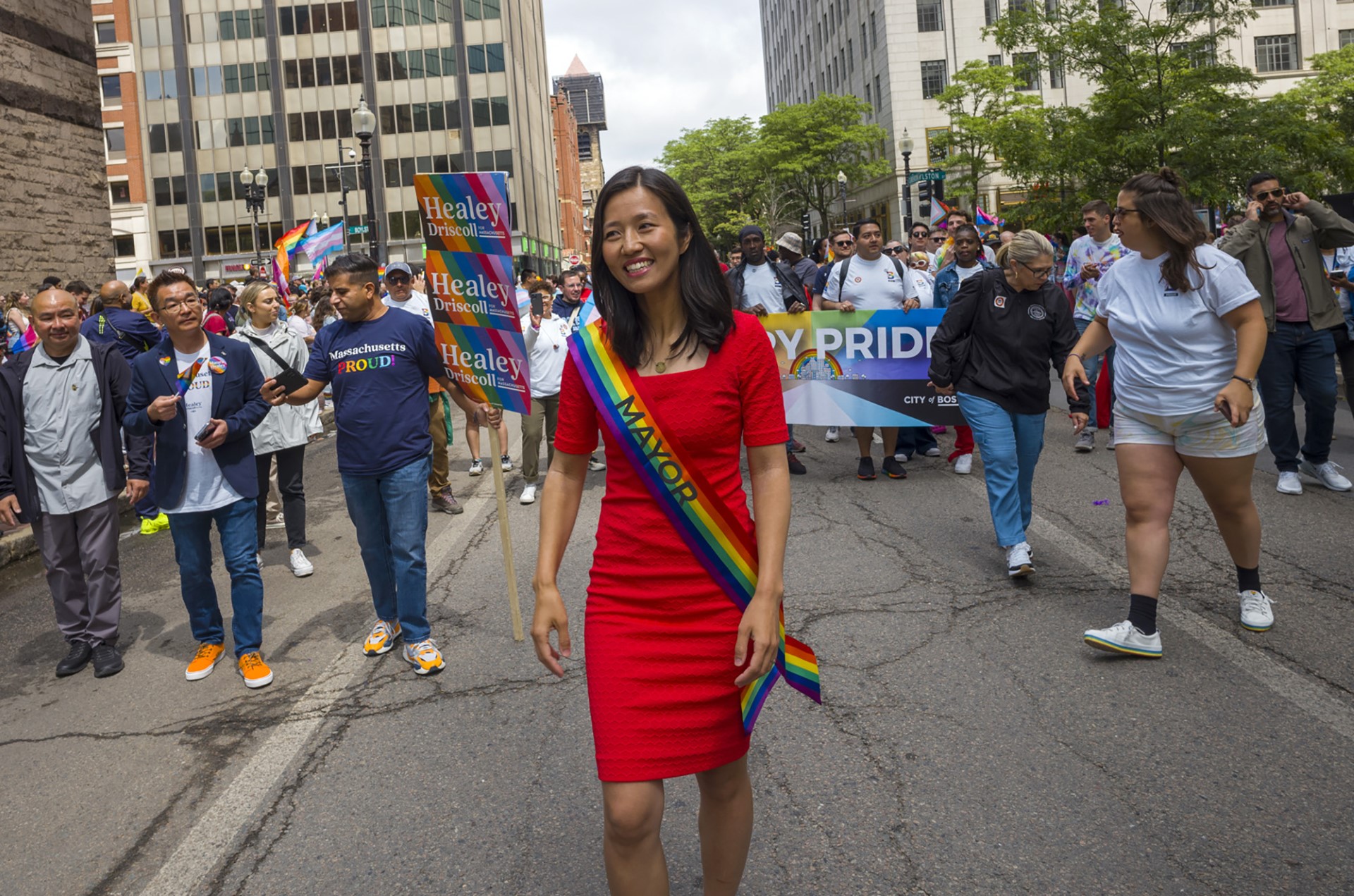 23 photos and videos from Saturday's Boston Pride parade