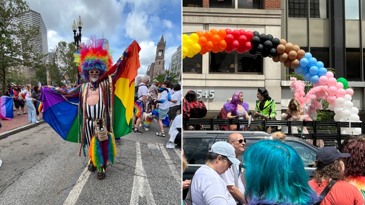 2023 Boston Pride for the People Parade video, pictures NBC Boston