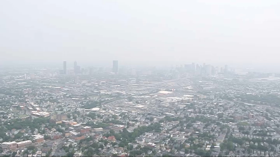 Nueva alerta sobre la calidad del aire en Mass.  sobre el humo en Canadá – NBC Boston
