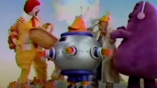 1980s McDonald’s Commercial screenshot featuring CosMc.
