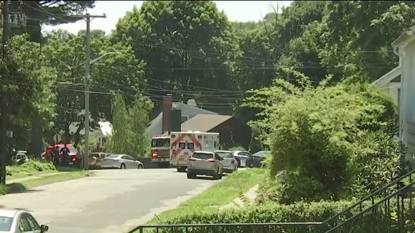 Man accused of shooting family members remains barricaded inside Worcester home