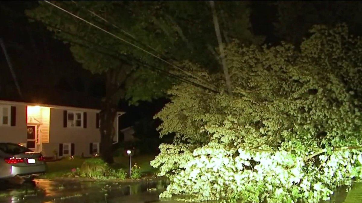 Weather damage reported in West Bridgewater, Easton NBC Boston