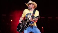 FILE – Jason Aldean performs during CMA Fest 2022 in Nashville, Tenn., on June 9, 2022. Aldean released the single “Try That in a Small Town” this month. (Photo by Amy Harris/Invision/AP, File)