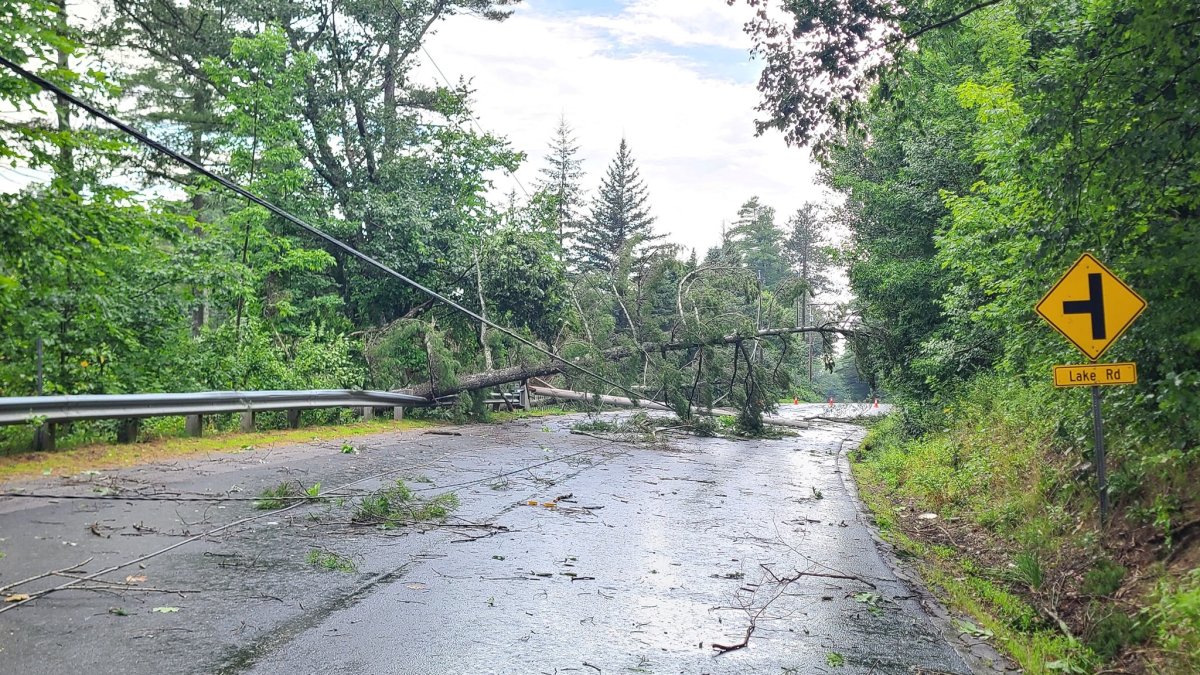 New Hampshire storms, possible tornado, leave damage behind NBC Boston