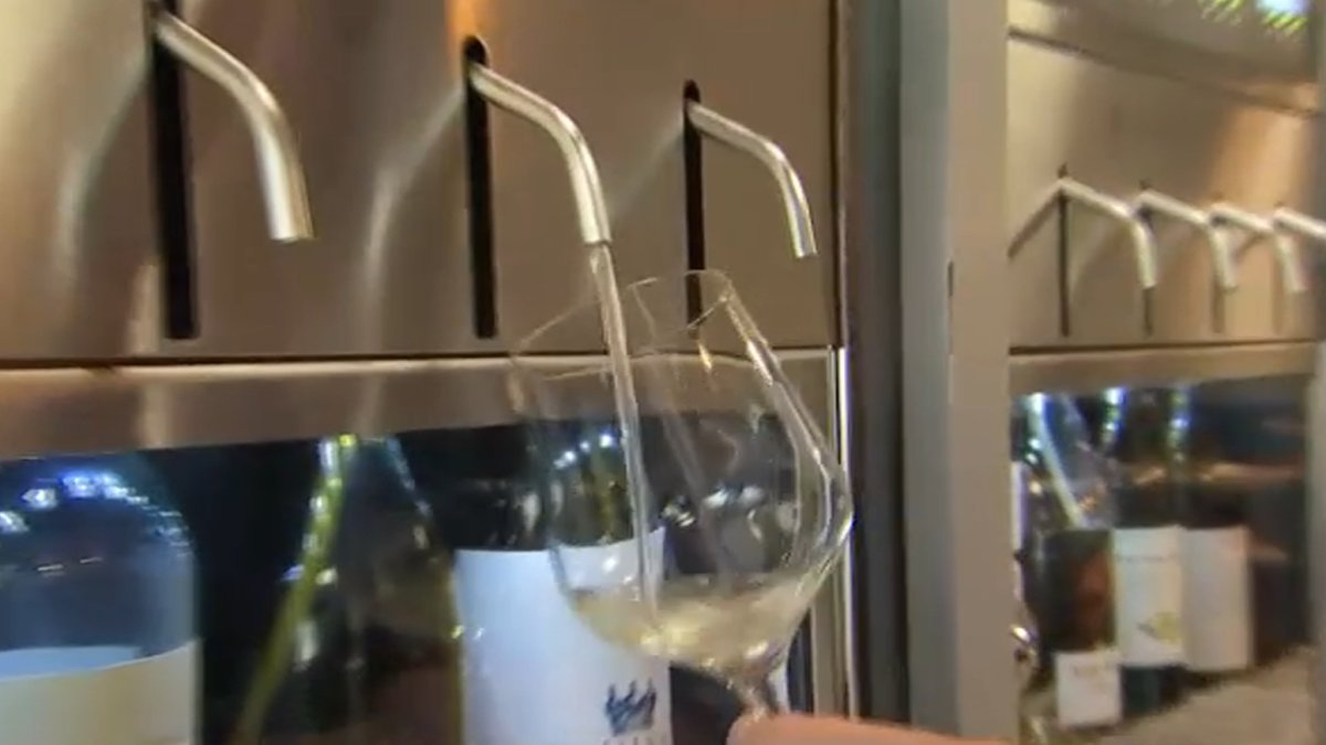 Uncork and unwind A look inside Massachusetts’ only selfpour wine bar