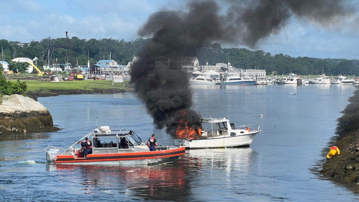 Gloucester MA boat explosion today NBC Boston