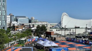 Harpoon Brewery has opened its “Pickleball Social Club” in Seaport.