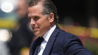 President Joe Biden’s son Hunter Biden leaves after a court appearance, Wednesday, July 26, 2023, in Wilmington, Del.