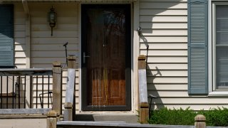 File - The home of Andrew Lester, the 84-year-old white homeowner accused of shooting Black teen Ralph Yarl, is shown April 18, 2023 in Kansas City, Missouri.