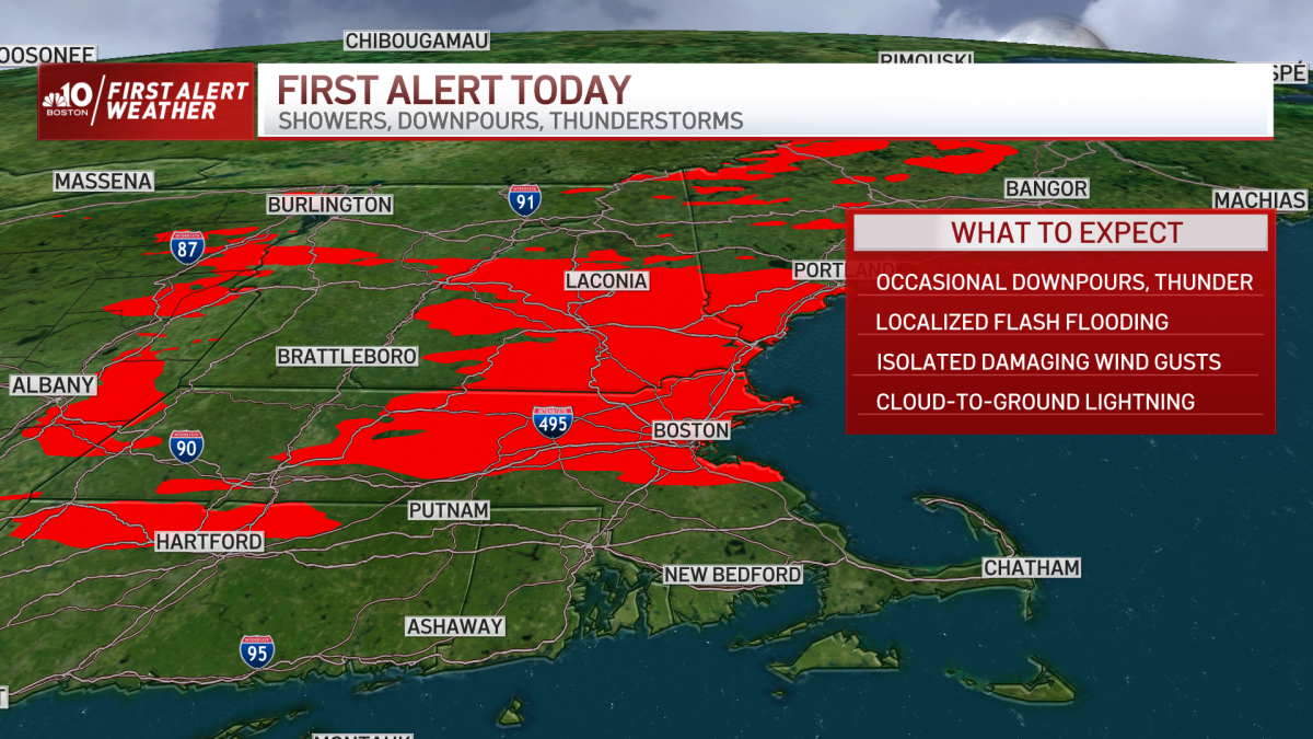 Boston MA storms today Live radar, storm timing NBC Boston