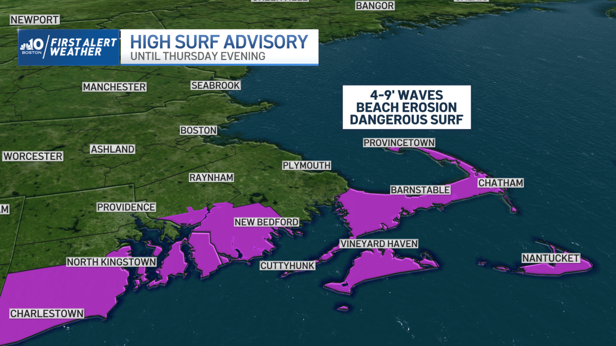 Boston MA weather Rain showers today, thunder, lie radar here NBC Boston