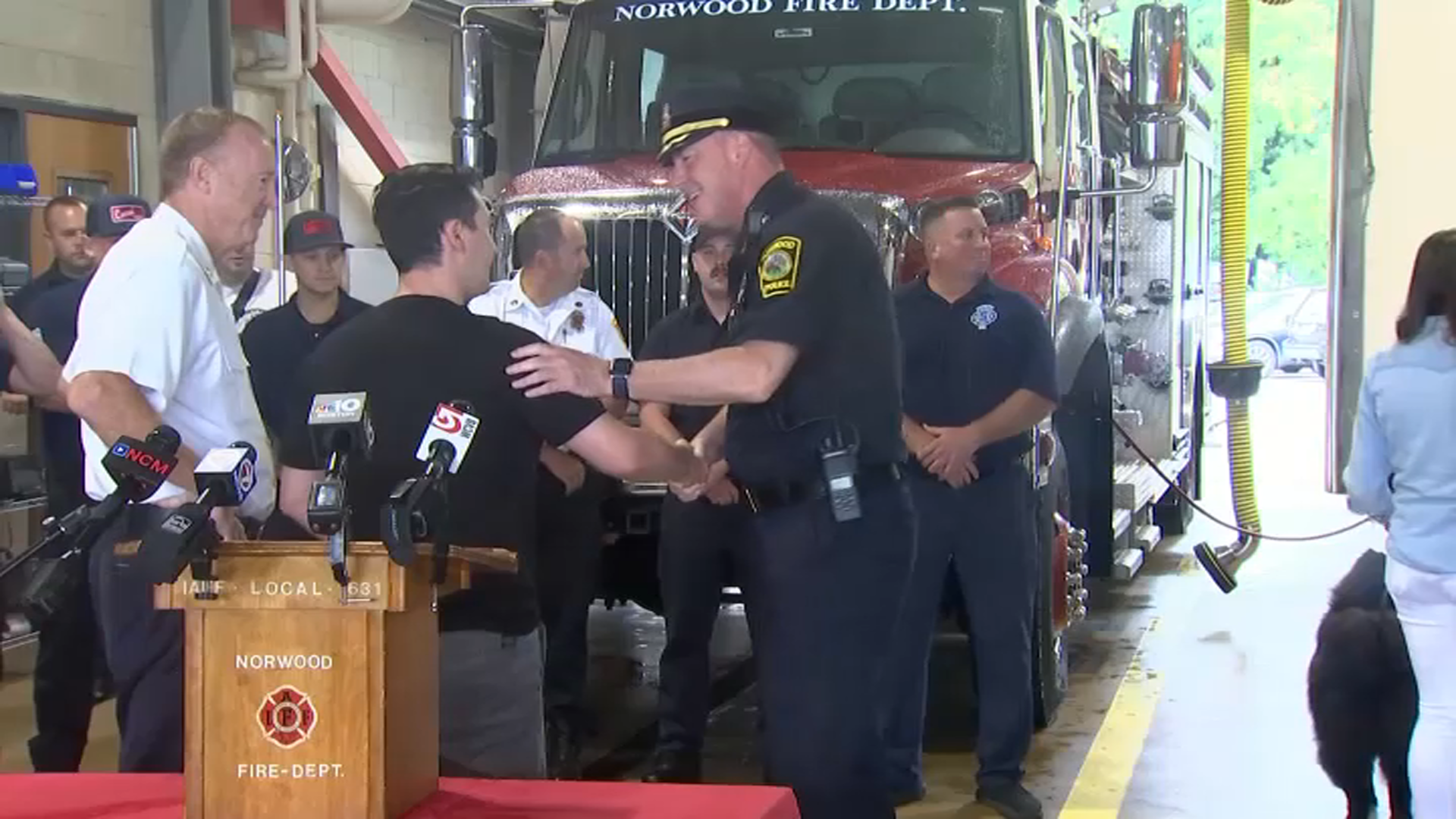 Norwood, MA car crash survivor Raphael Campos meets saviors NBC Boston