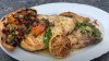 Grilled Swordfish Salmoriglio with Mezze Tapenade